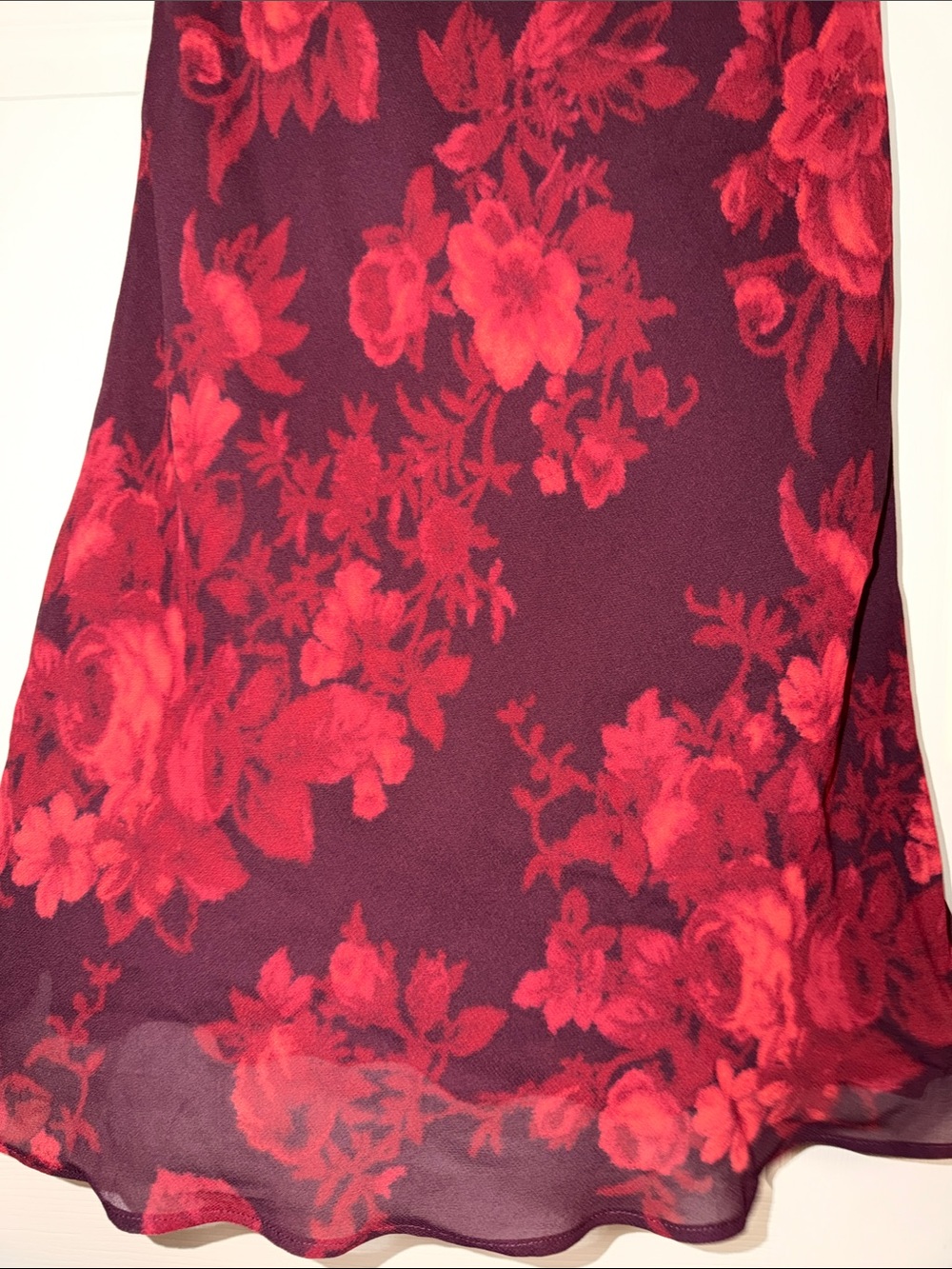 Reformation Layla Floral Print Maxi Skirt - Sanguine - Picture 4 of 6